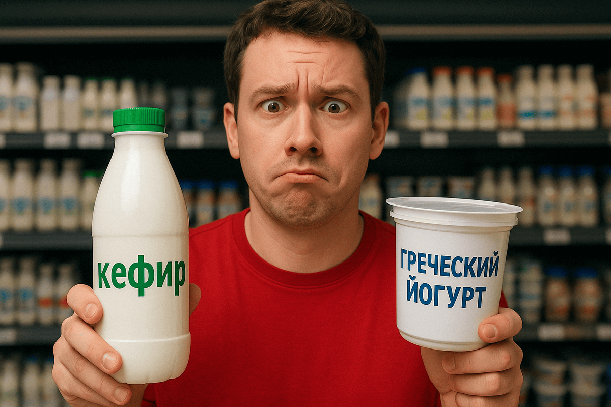   Йогурт и кефир — два самых популярных кисломолочных продукта в рационе тех, кто следит за здоровьем.