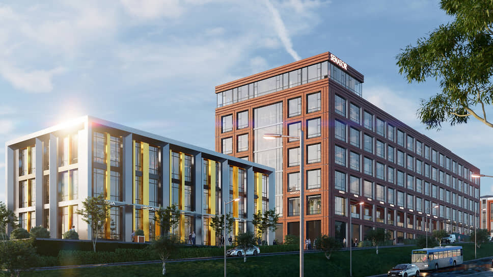 Проект делового квартала на месте воронежского «Электроприбора».📷Фото: пресс-служба ГК «Развитие»