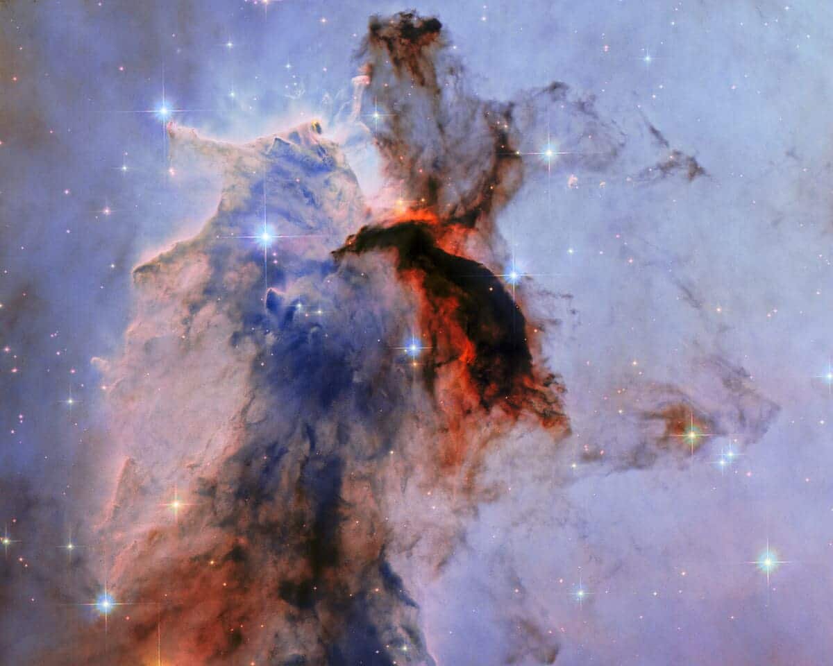    Столб холодного газа и пыли туманности Орел в объективе телескопа «Хаббл» / © ESA / Hubble & NASA, K. Noll