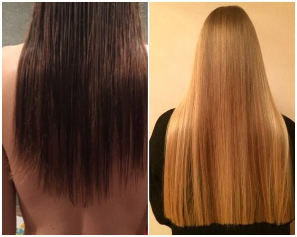 профилированные и прямые концы волос / irecommended.ru