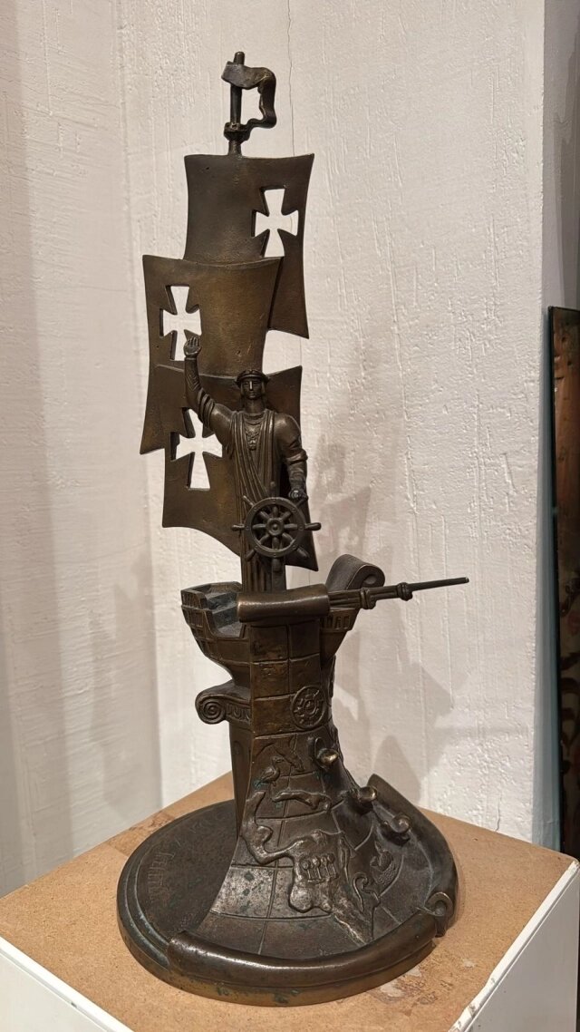    Скульптура Зураба Церетели «Магеллан», из частной коллекции Павла Айвазова / Личный архивПавла Айвазова