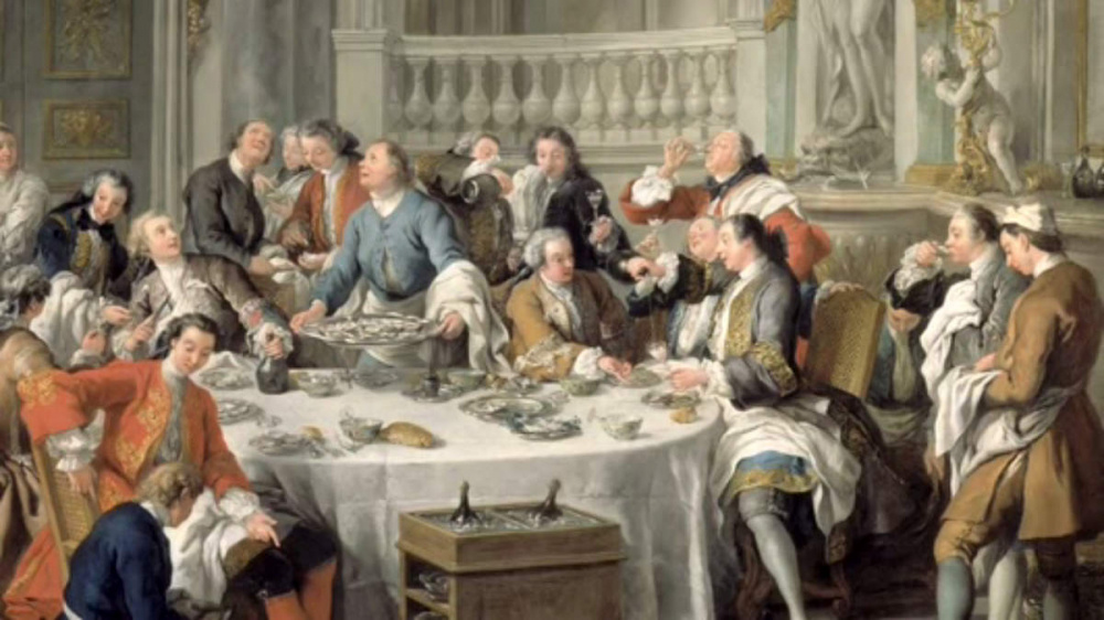 «Обед с устрицами» Жана-Франсуа де Труа