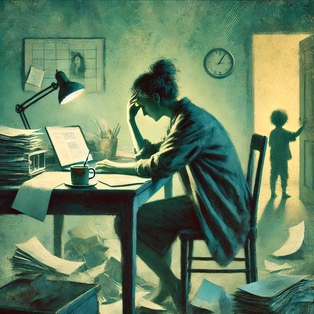 Галя была. Сильная. Умная. Усталая.