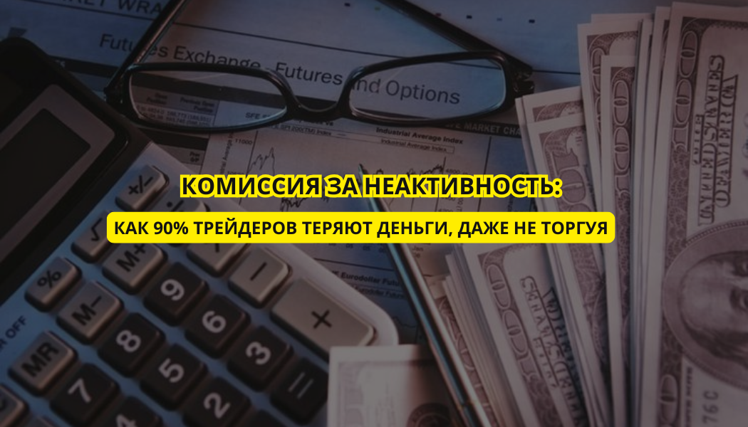 Комиссия за неактивность: как 90% трейдеров теряют деньги, даже не торгуя