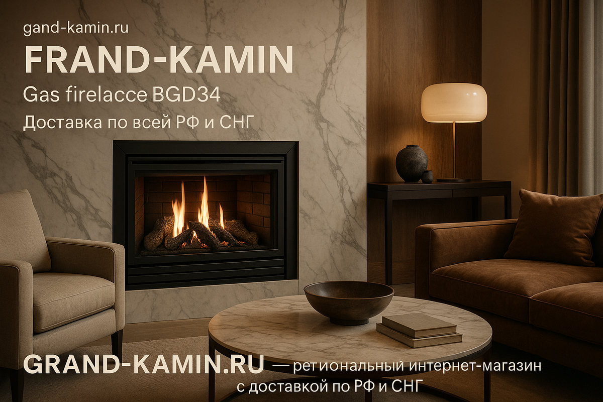    Элегантность и уют: как газовый камин BGD34 от Napoleon изменит ваше пространство навсегда Kamin
