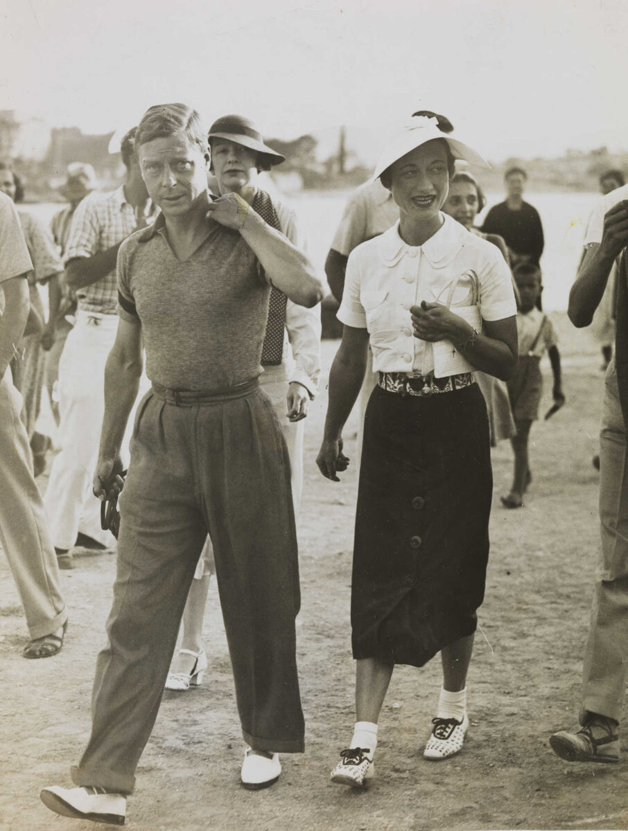 Daily Herald Archive at the National Media Museum King Edward VIII and Mrs Simpson on holiday in Yugoslavia, 1936.