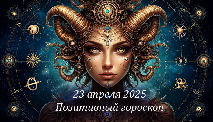 Позитивный гороскоп на 23 апреля 2025: день обещает быть особенным для всех знаков зодиака, принося с собой волну позитивной энергии