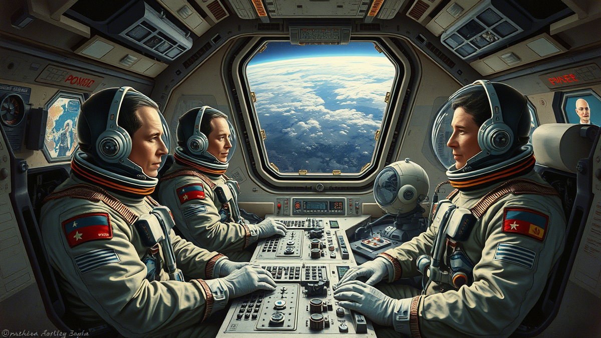 Конечно, советские космонавты летали в менее комортных условиях:)