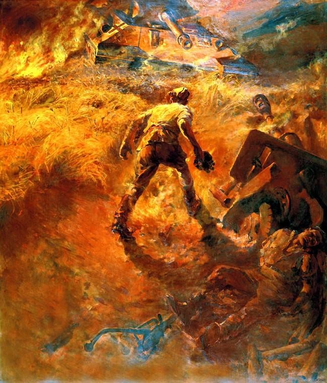 «Поединок» , П.А.Кривоногов.