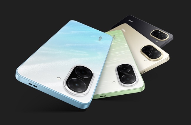 Телефон представлен в 4 цветовых вариантах