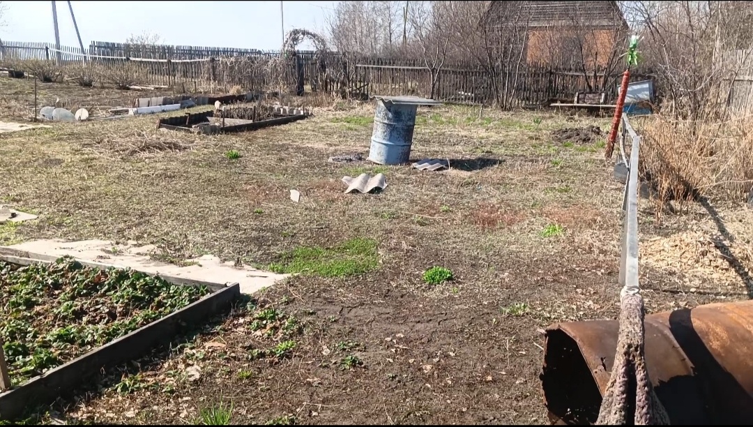 Вид от сарайки