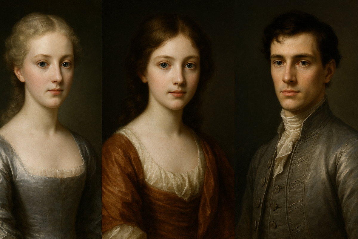 Художественная реконструкция героев