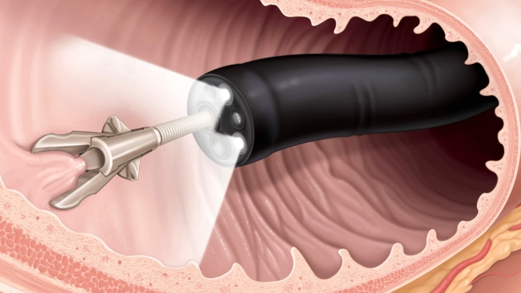 Рис.1. Метод холодной щипковой биопсии