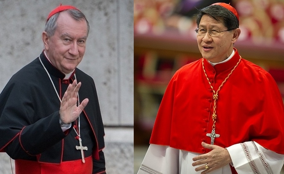 Архиепископы Пьетро Паролин и Луис Тагле.