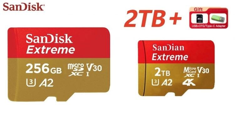    SanDisk — оригинал, SanDian — подделка