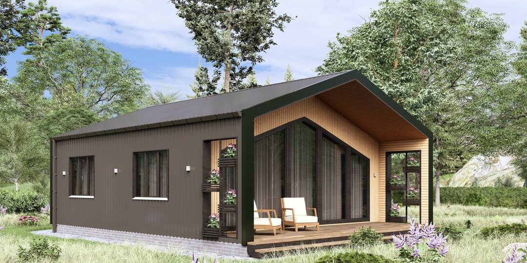 Идеальный дом для ценителей современных решений в архитектуре!