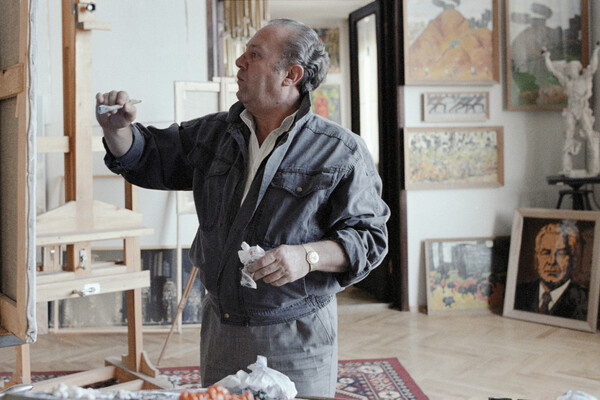    Художник и скульптор Зураб Церетели в своей мастерской в Тбилиси, 1985 год / Валерий Шустов/РИА Новости