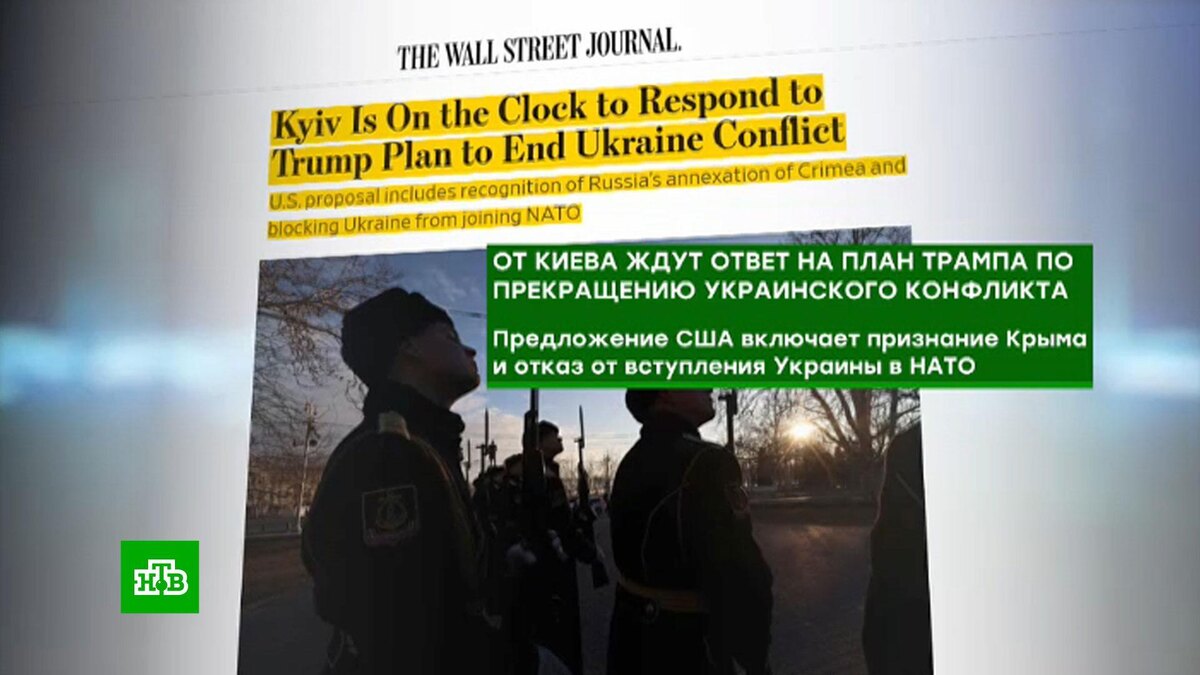    США ждут от Киева ответа на мирный план Трампа
