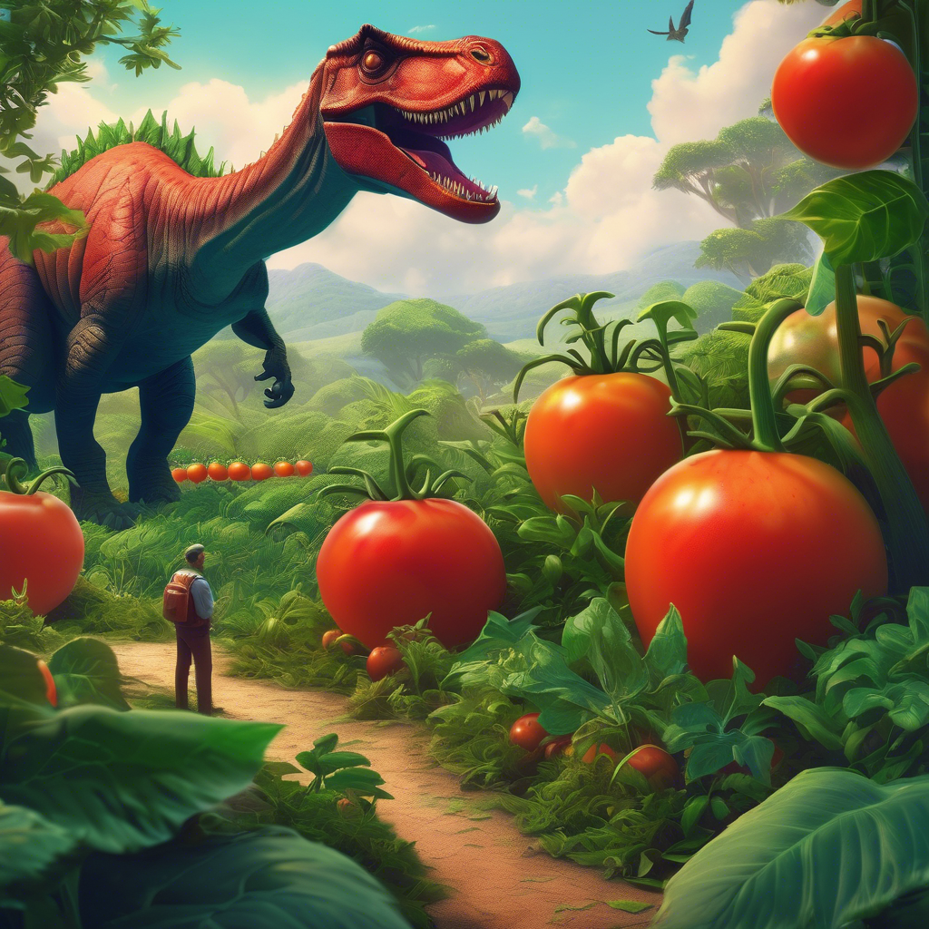 Помидоры по методу "юрского периода"