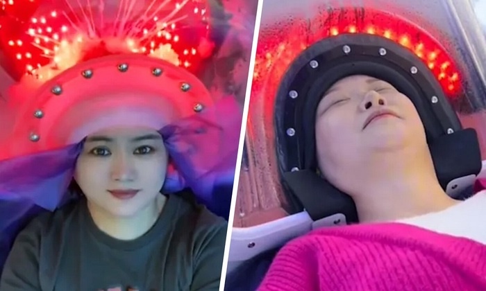    В Китае набирают популярность ИИ-машины для мытья головы