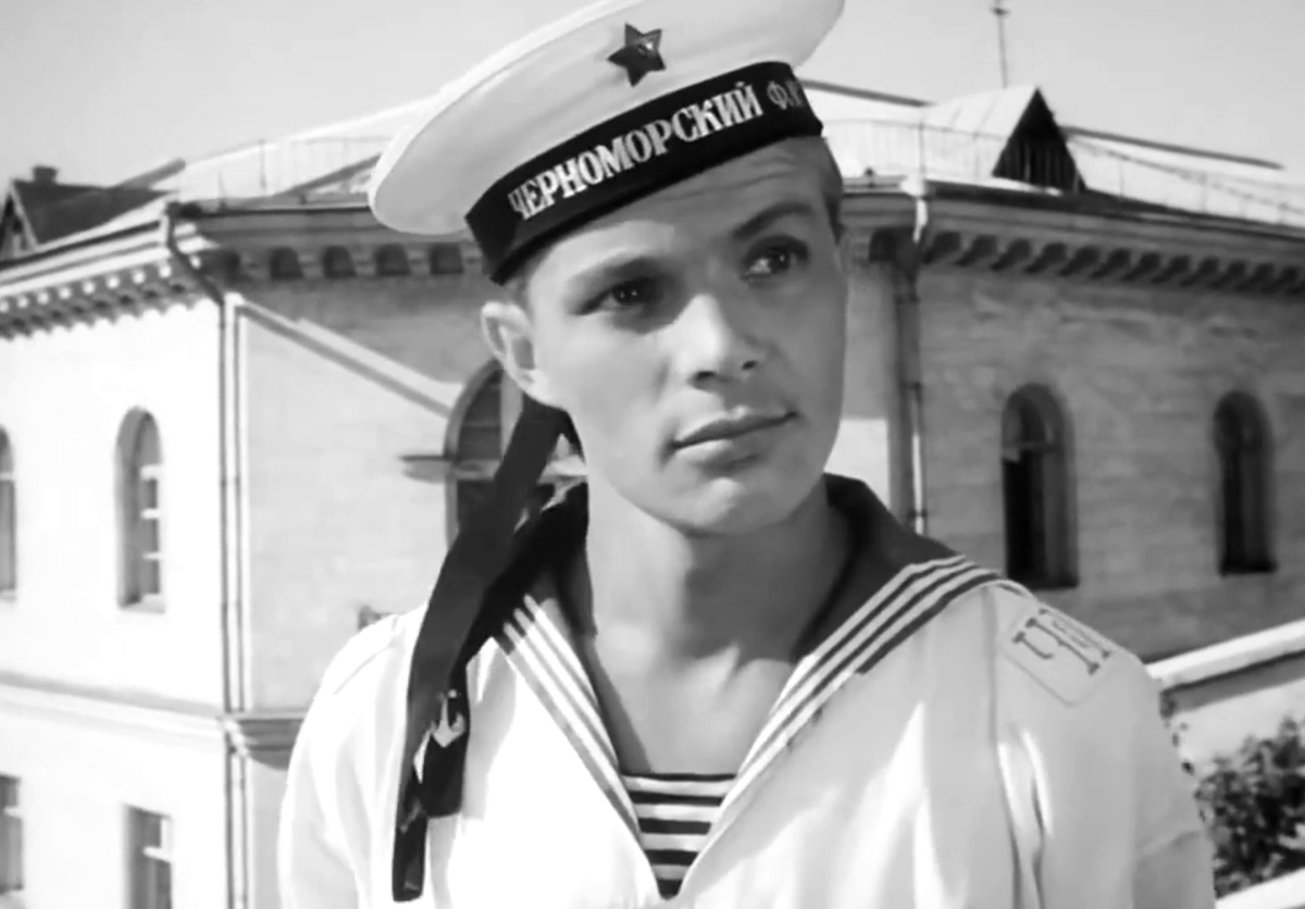 Кадр из кинофильма "Увольнение на берег", 1962 г., режиссер и сценарист Феликс Миронер, композитор Кирилл Молчанов (скриншот)