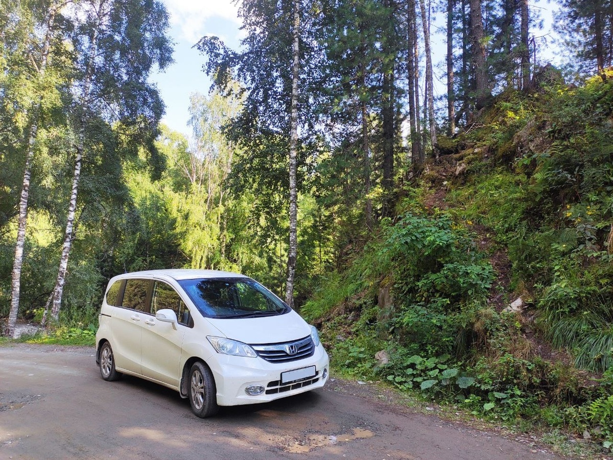 "Самурай" на фоне сибирской природы. 