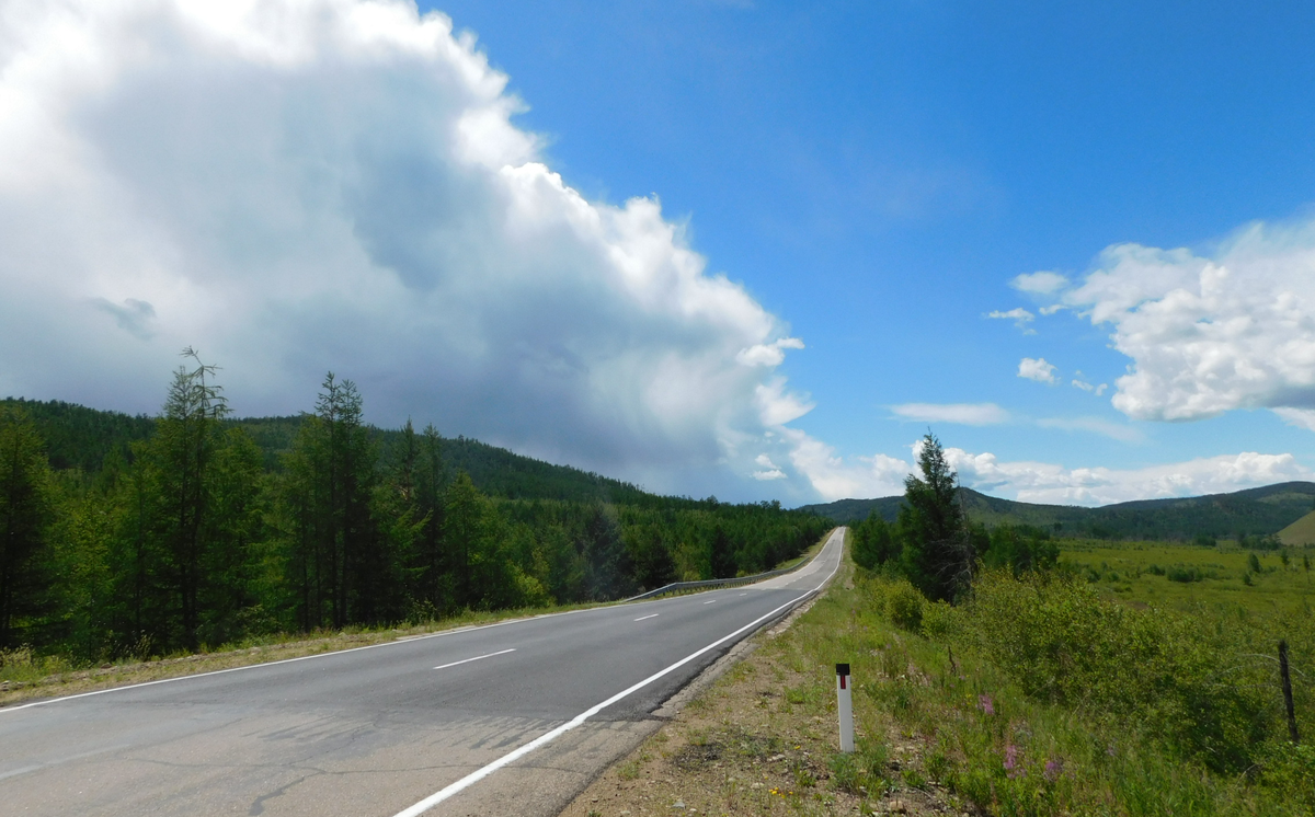 Проезжая по Забайкалью, невозможно налюбоваться удивительной природой!