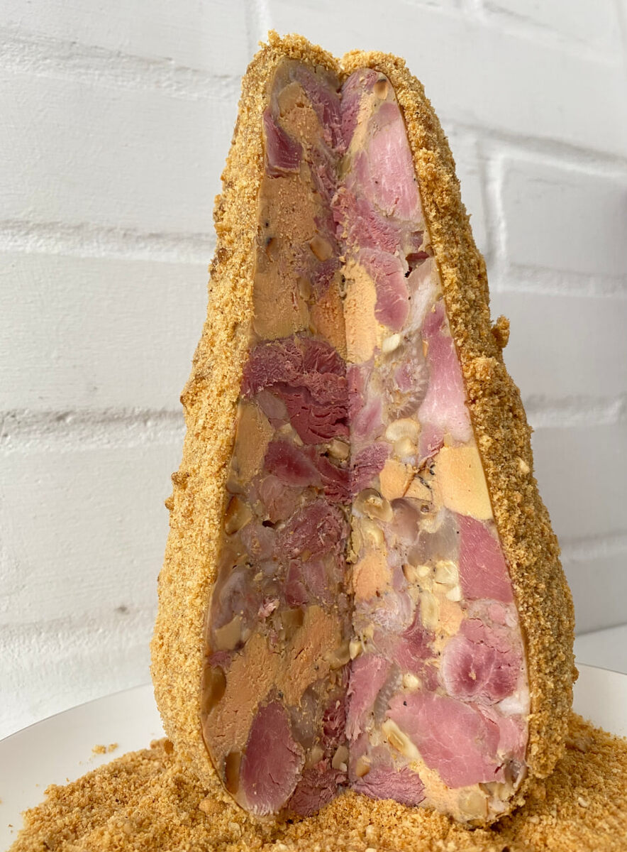 Jambonneau. Свиная рулька и фуа-гра в кооперативе "Старая корова"