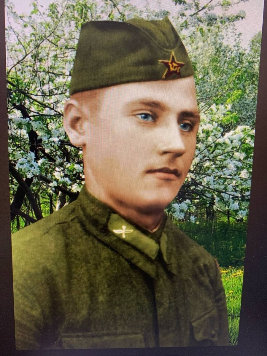 Клейменов Борис Яковлевич. Отреставрированная фотография.