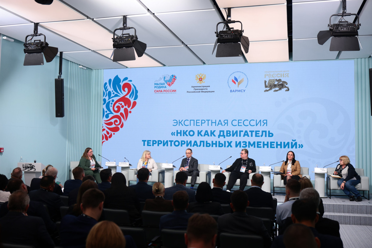    Экспертная сессия «НКО как двигатель территориальных изменений». Фото: Добро.рф