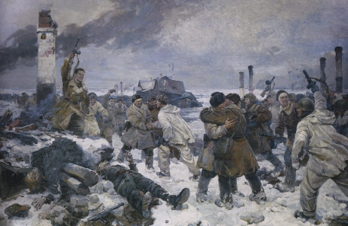 "Прорыв блокады"  А.Казанцев, И.Серебряный, В.Серов.