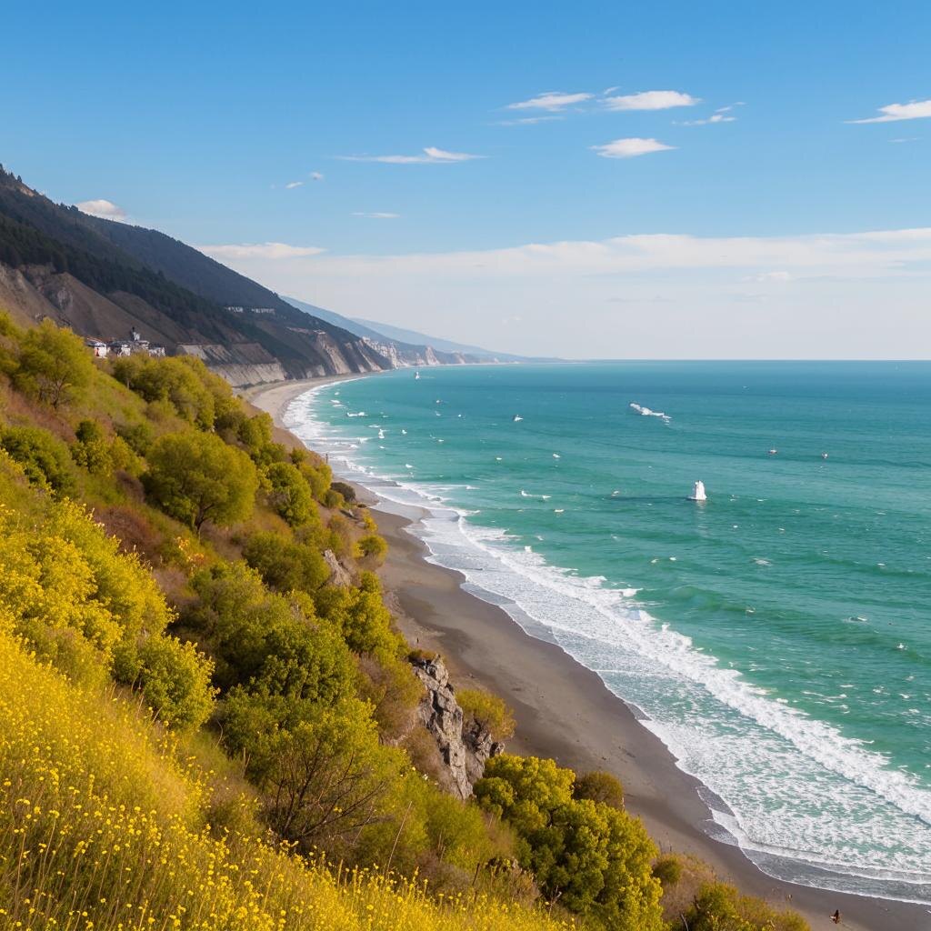 Картинка моря из интернета)