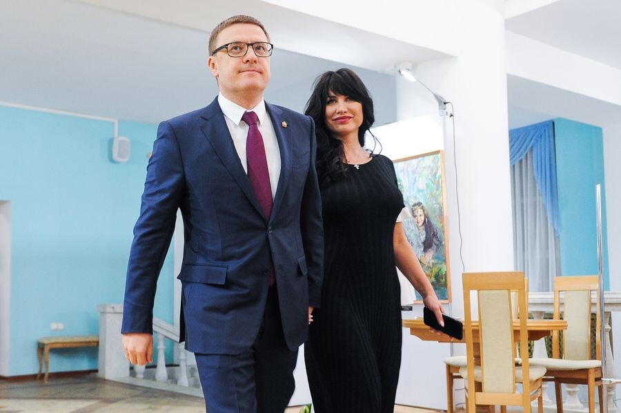    Алексей Текслер с женой / Источник: © Ахметов Вадим/URA.RU/TASS