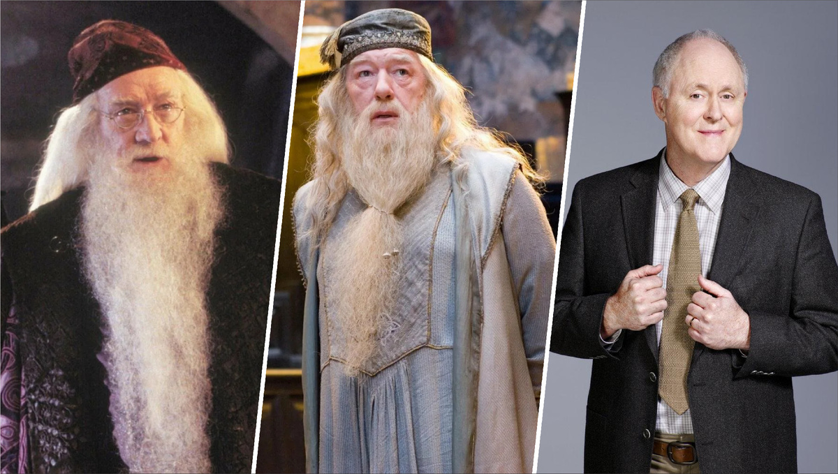 Ричард Харрис, Майкл Гэмбон, Джон Литгоу