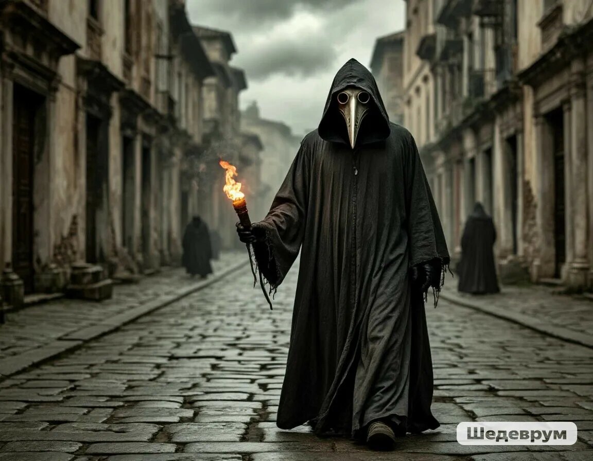 Чума заставила людей немного одуматься, и они опять стали использовать огонь.