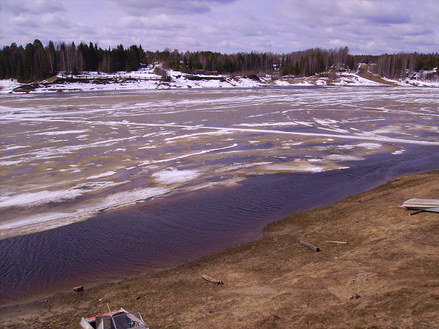 Река готовится