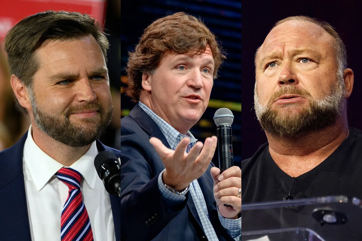 Интервью Такера Карлсона с Алексом Джонсом стало одной из самых обсуждаемых тем в американских и международных СМИ. 