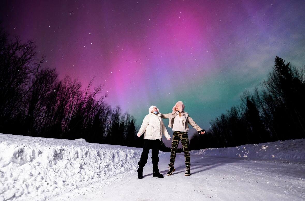 Северное сияние - Мурманск