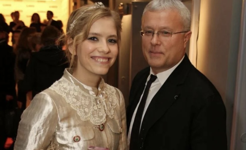 Александр Лебедев и Елена Перминова