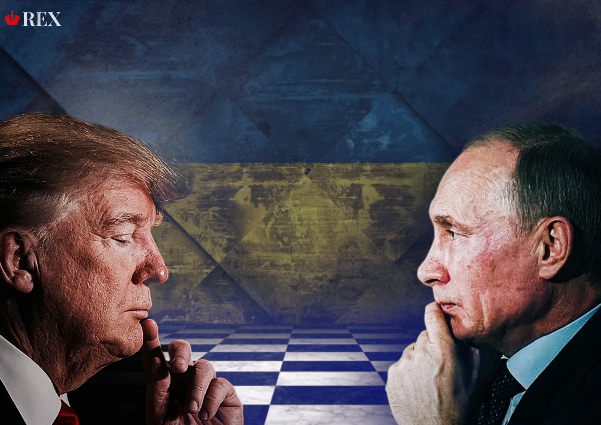    Дональд Трамп, Владимир Путин. Иллюстрация: REX