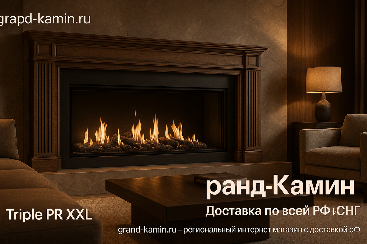    Газовый камин Triple PR XXL: как выбрать, купить и установить стильный элемент уюта в вашем доме Kamin