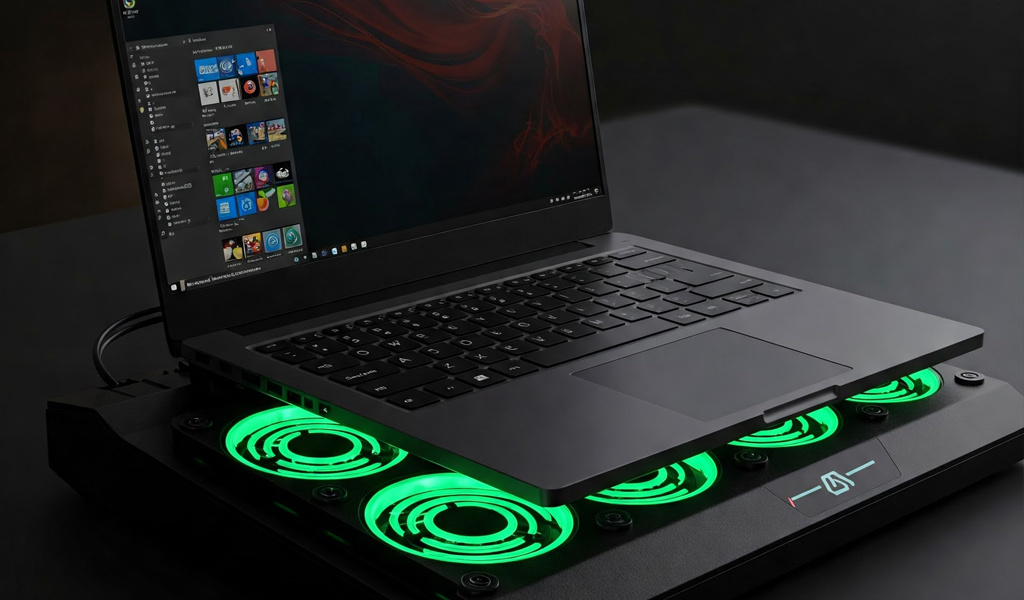 Охлаждающая подставка — must-have для майнинга на ноутбуке