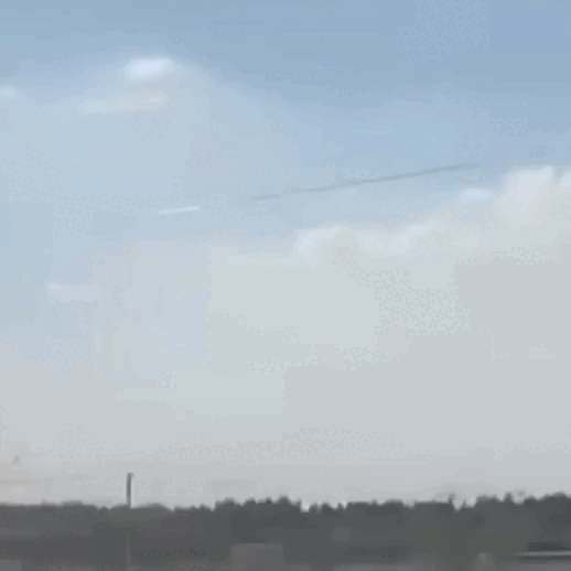    Кадры очевидцев