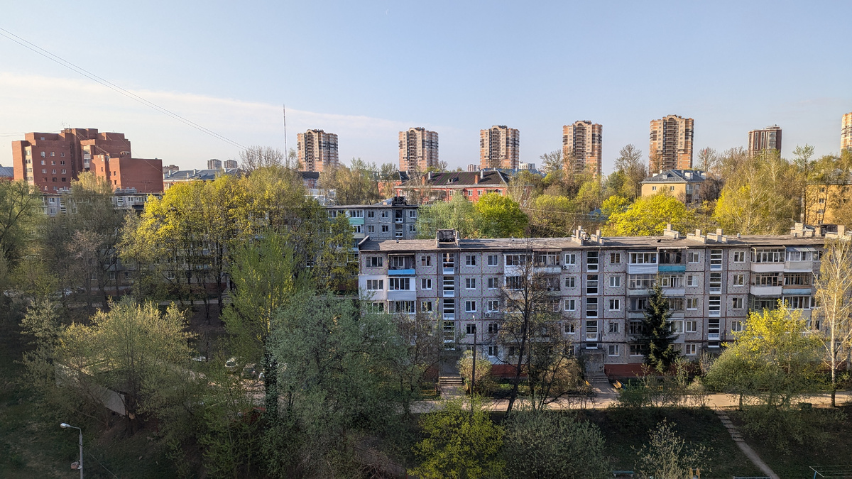 Утро за окном