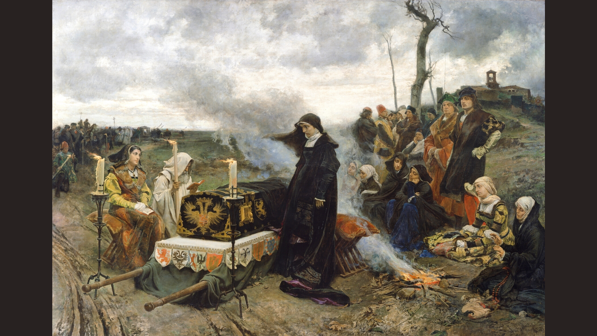 «Королева Хуана Безумная», художник Франсиско Прадилья