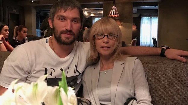Александр Овечкин и Вера Глаголева. Фото: соцсети Александра Овечкина.