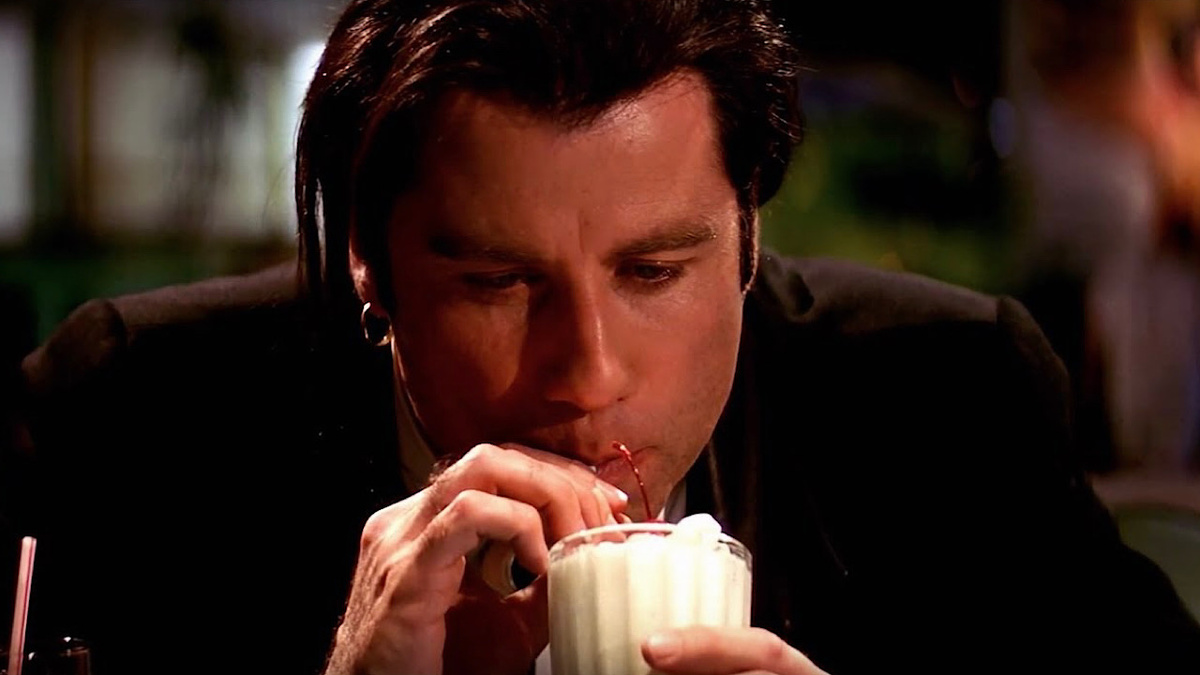 Кадр из фильма ,,Криминальное чтиво,, Реж. К. Тарантино