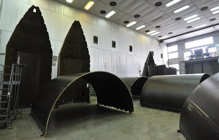 Обтекатель ракеты из композитов./ Фото: integral-russia.ru