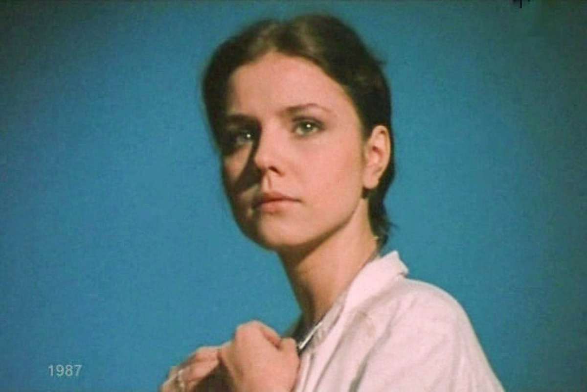 Марина Зудина в 1987 году