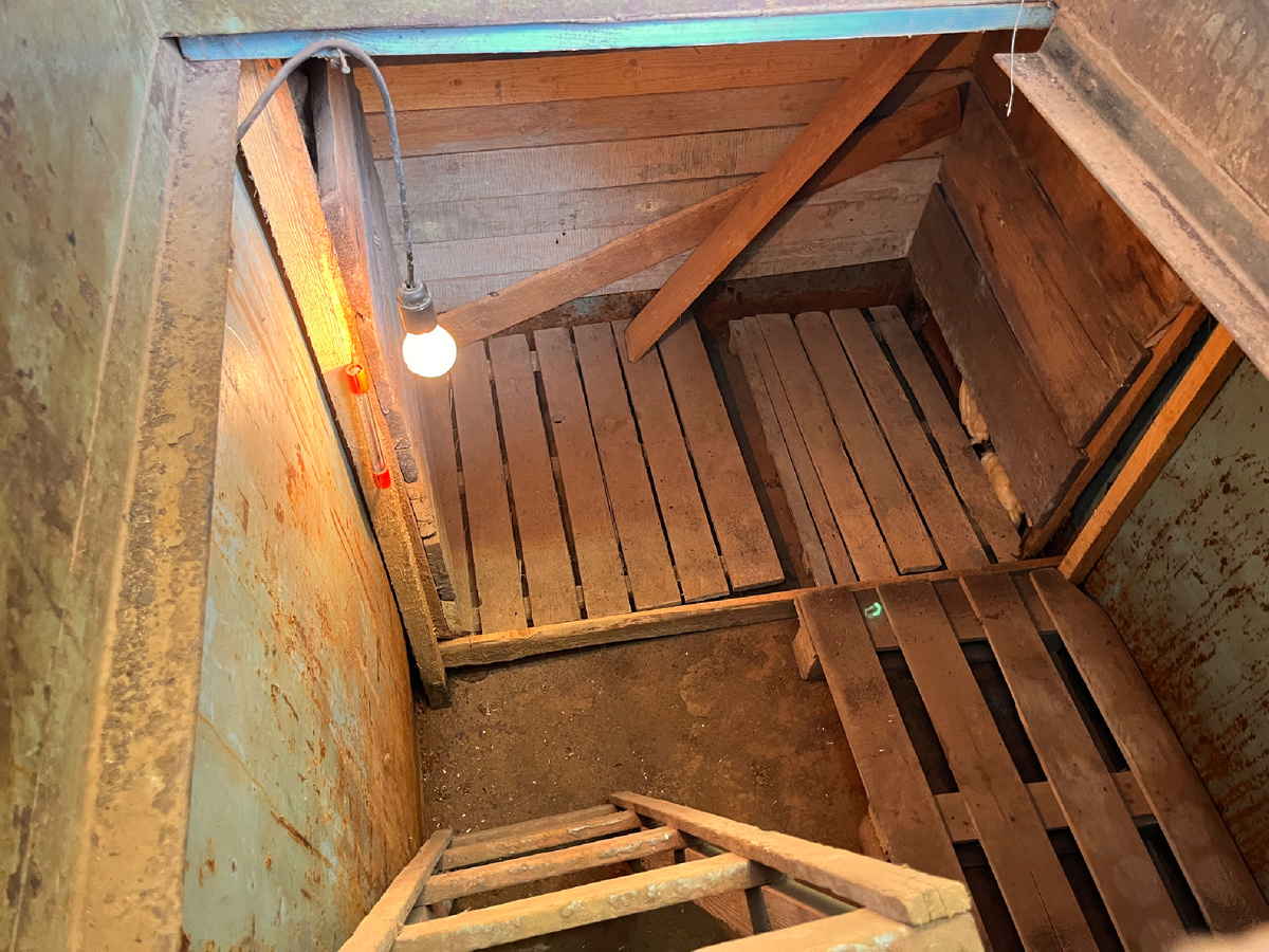 Наш погреб в гараже